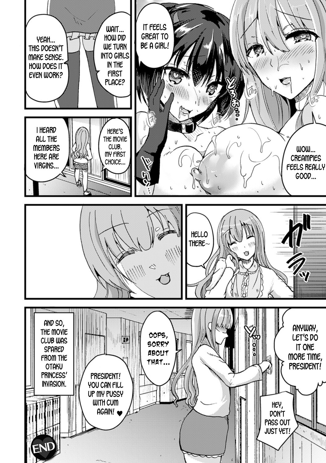 Hentai Manga Comic-Turn Into a Girl and Become The Otaku Circle's Princess Encore!!-Read-14